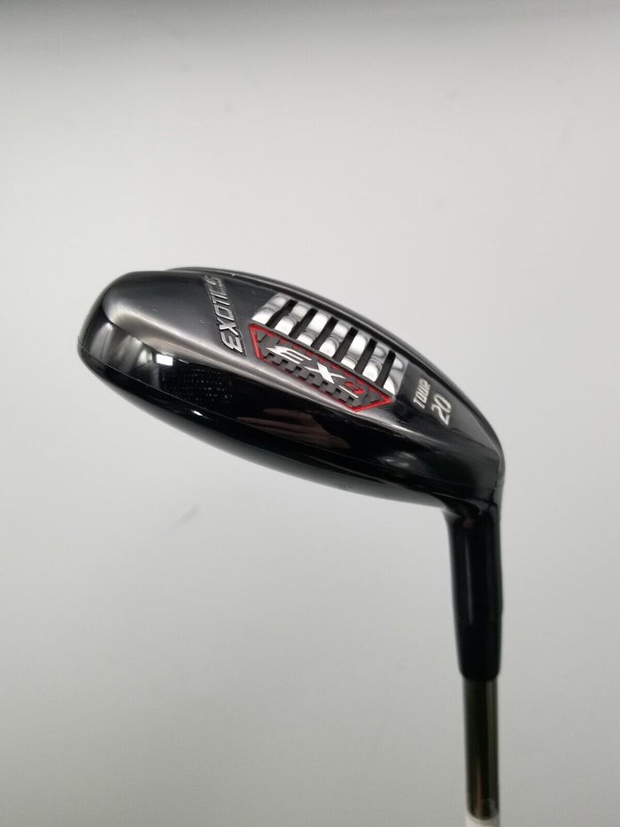 TOUR EDGE EXOTICS EX9 HYBRID 20* XSTIFF UST MAMIYA RECOIL ES 780 GOOD