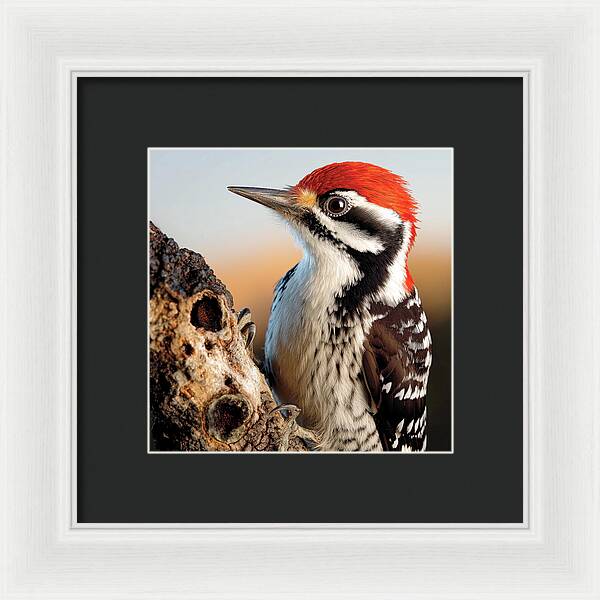 Woodpecker - Framed Print