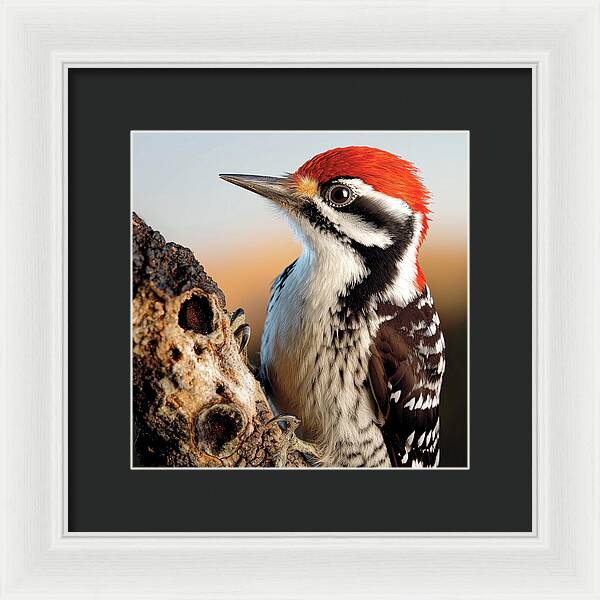 Woodpecker - Framed Print