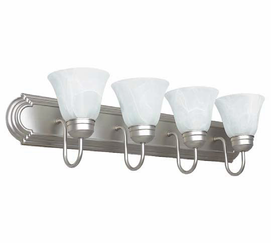 X465-NI - Nickel 4Lt CFL Bath Vanity