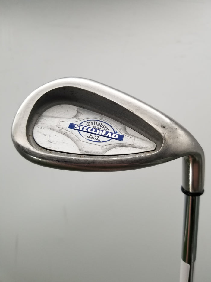 2000 CALLAWAY STEELHEAD X14 SAND WEDGE STIFF TRUE TEMPER DYNAMIC GOLD 35" GOOD
