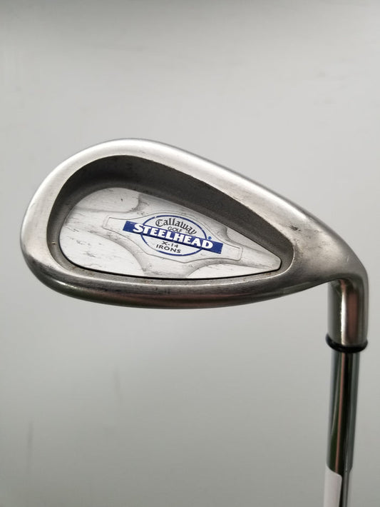 2000 CALLAWAY STEELHEAD X14 SAND WEDGE STIFF TRUE TEMPER DYNAMIC GOLD 35" GOOD