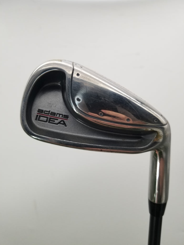 2003 ADAMS IDEA 6 IRON STIFF ALDILA SUPERSHAFT HL 37.5" GOOD