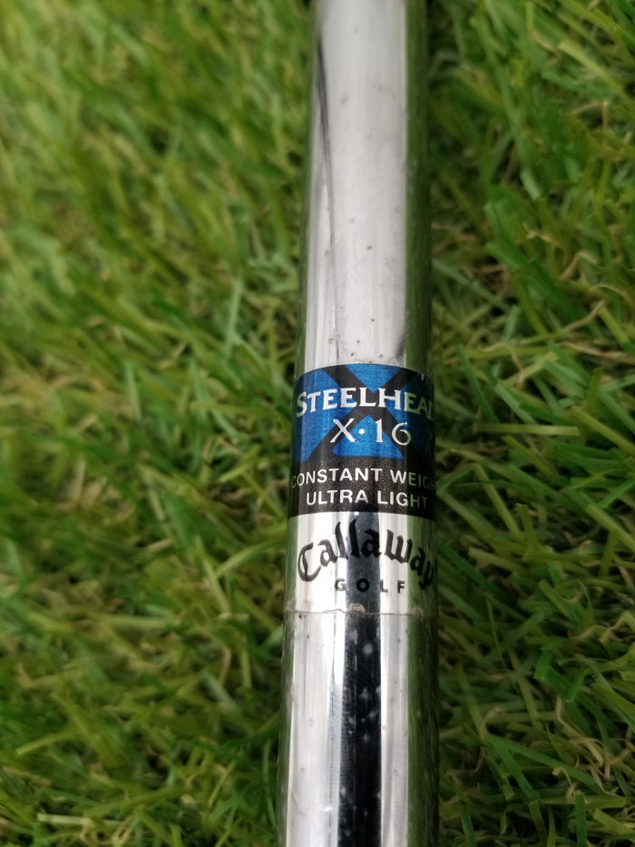 2003 CALLAWAY STEELHEAD X16 6 IRON CALLAWAY ULTRALIGHT STEEL 36" FAIR