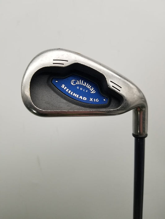 2003 CALLAWAY STEELHEAD X16 6 IRON LIGHT FLEX CALLWAY SYSTEM UL 55 37" GOOD