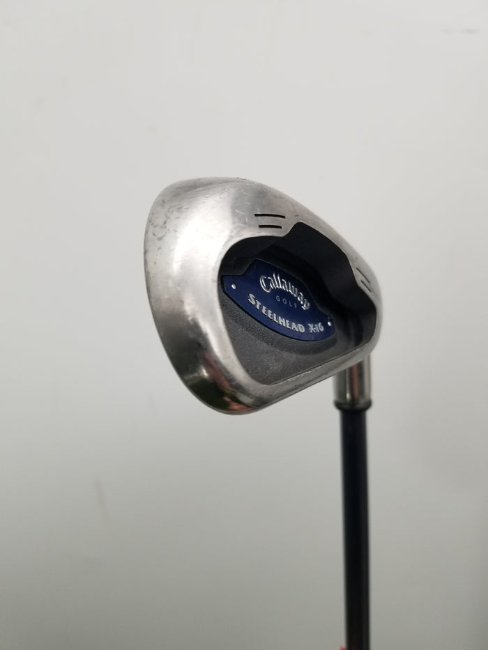 2003 CALLAWAY STEELHEAD X16 6 IRON LIGHT FLEX CALLWAY SYSTEM UL 55 37" GOOD