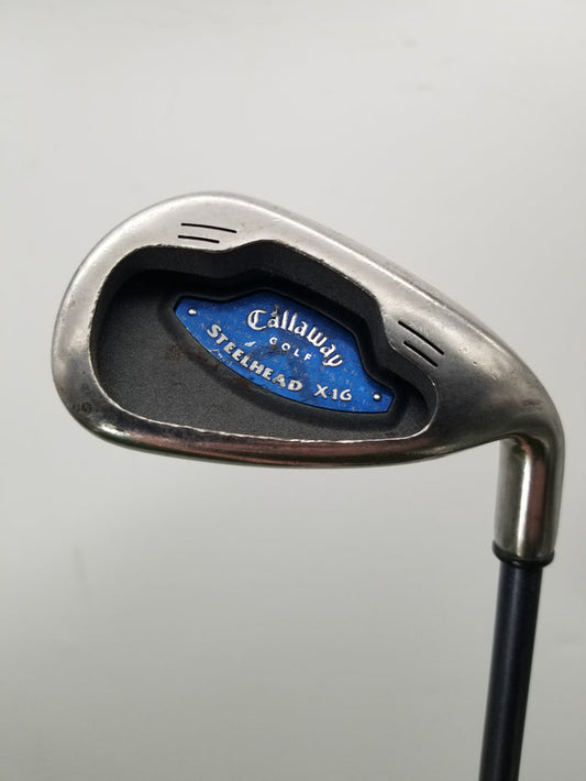 2003 CALLAWAY STEELHEAD X16 8 IRON LIGHT FLEX SYSTEM UL55 36.5" GOOD