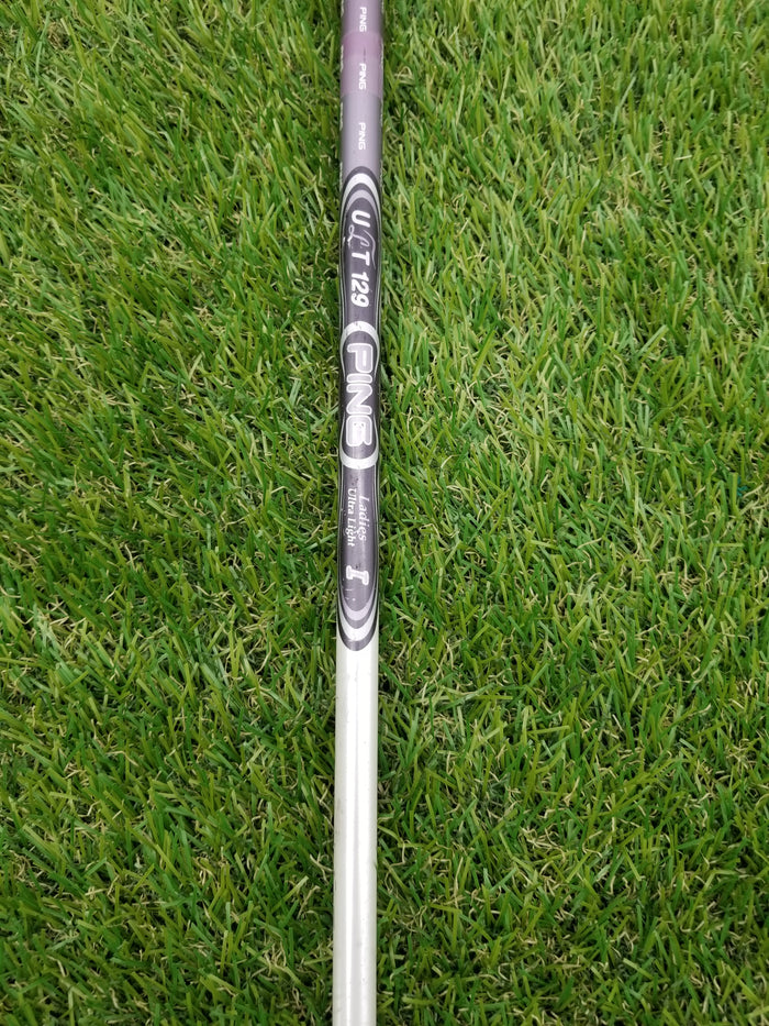 2007 PING RHAPSODY RED DOT SAND WEDGE LADIES PING ULT 129 35" GOOD