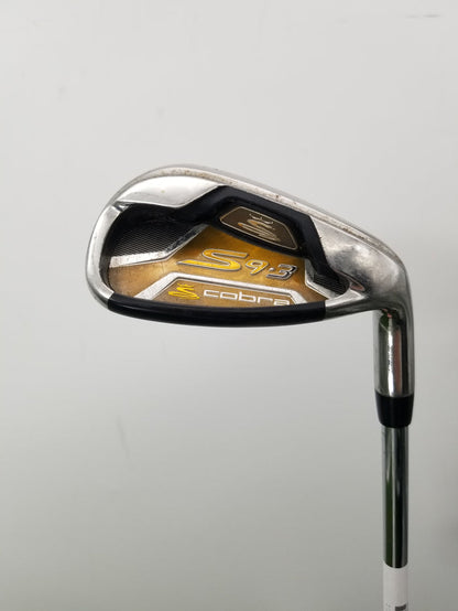 2008 COBRA S9 3 GAP WEDGE STIFF STEEL SHAFT 35.5" GOOD