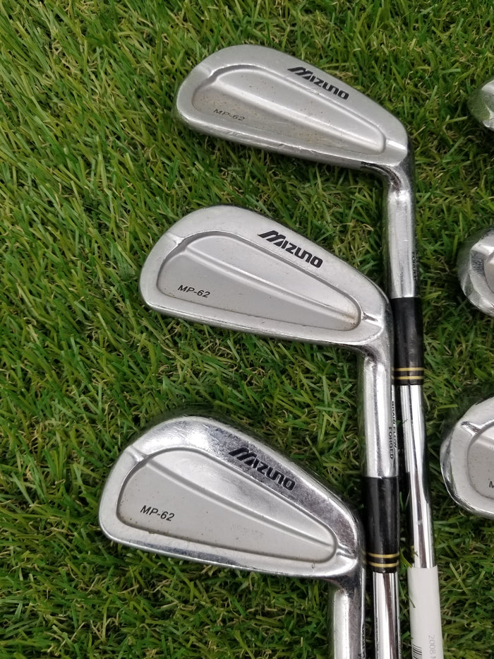 2008 MIZUNO MP62 IRON SET 5I-PW REGULAR FLEX STEEL FAIR