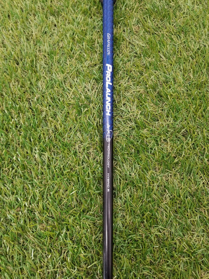 2010 ADAMS IDEA A7 OS MAX 6 IRON REGULAR GRAFALLOY PROLAUNCH BLUE 38.5" FAIR