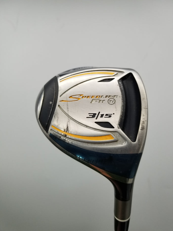 2011 ADAMS SPEEDLINE F11 3 WOOD 15* STIFF ALDILA VOODOO SVS7 FAIR