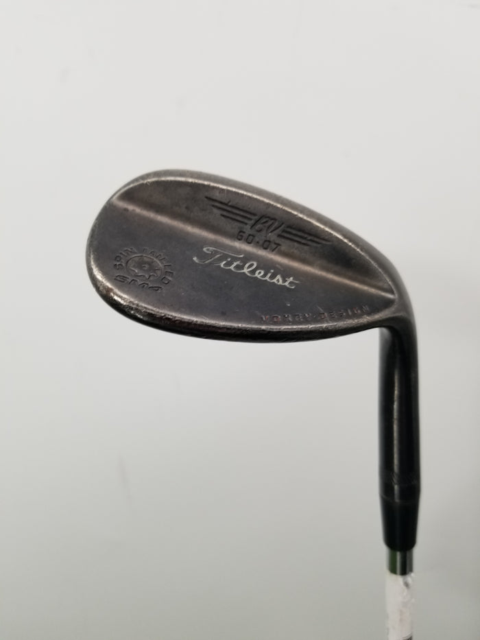 2011 TITLEIST SM4 BLACK WEDGE 60*/07 REGULAR STEEL SHAFT 34.75" FAIR