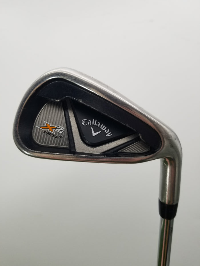 2013 CALLAWAY X2 HOT 6 IRON REGULAR CALLAWAY STEEL 35.5" GOOD
