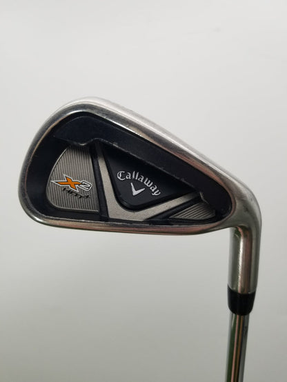 2013 CALLAWAY X2 HOT 6 IRON REGULAR CALLAWAY STEEL 35.5" GOOD