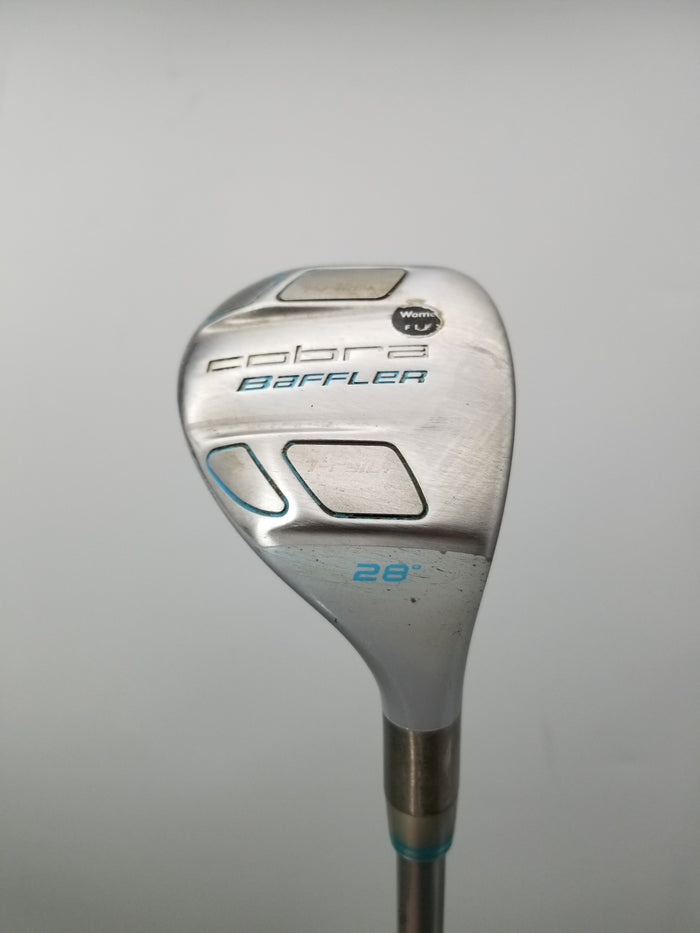 2013 COBRA BAFFLER T RAIL+ 5 HYBRID 28* LADIES GRAPHITE DESIGN TOUR AD G50 FAIR
