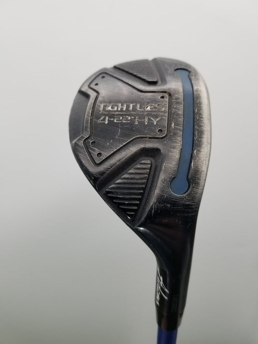 2014 ADAMS TIGHT LIES 4 HYBRID 22* LITE FLEX KUROKAGE BLUE 60 FAIR