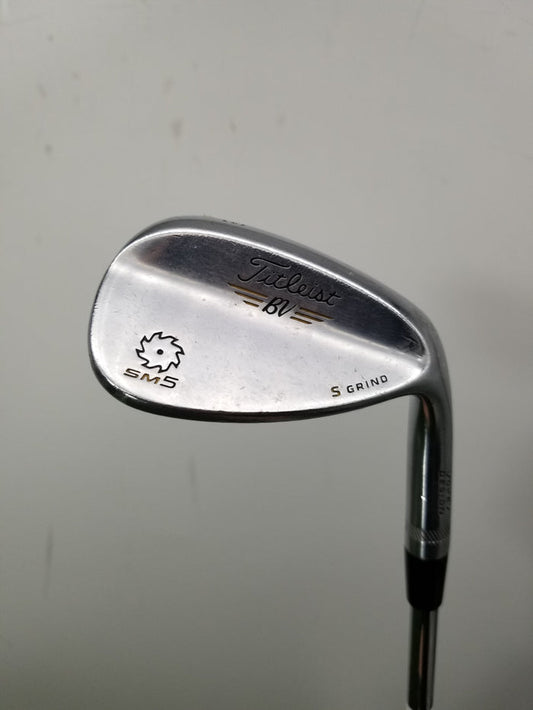 2014 TITLEIST VOKEY SM5 CHROME WEDGE 58*/07 REGULAR TRUE TEMPER XP 34.5" FAIR