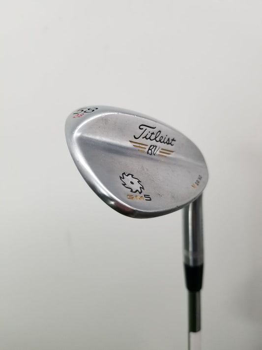 2014 TITLEIST VOKEY SM5 CHROME WEDGE 58*/08M WEDGEFLEX DYN GOLD 35" FAIR