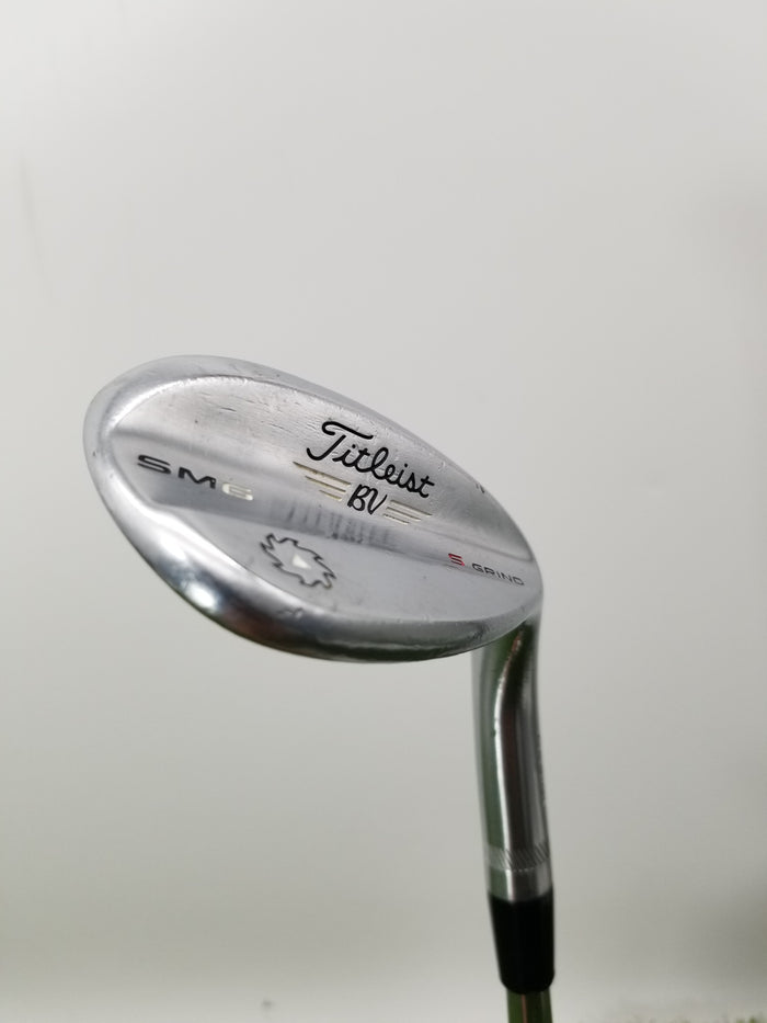 2016 TITLEIST VOKEY SM6 CHROME WEDGE 58*/10 EXTRA STIFF DYNAMIC GOLD 34.5" GOOD