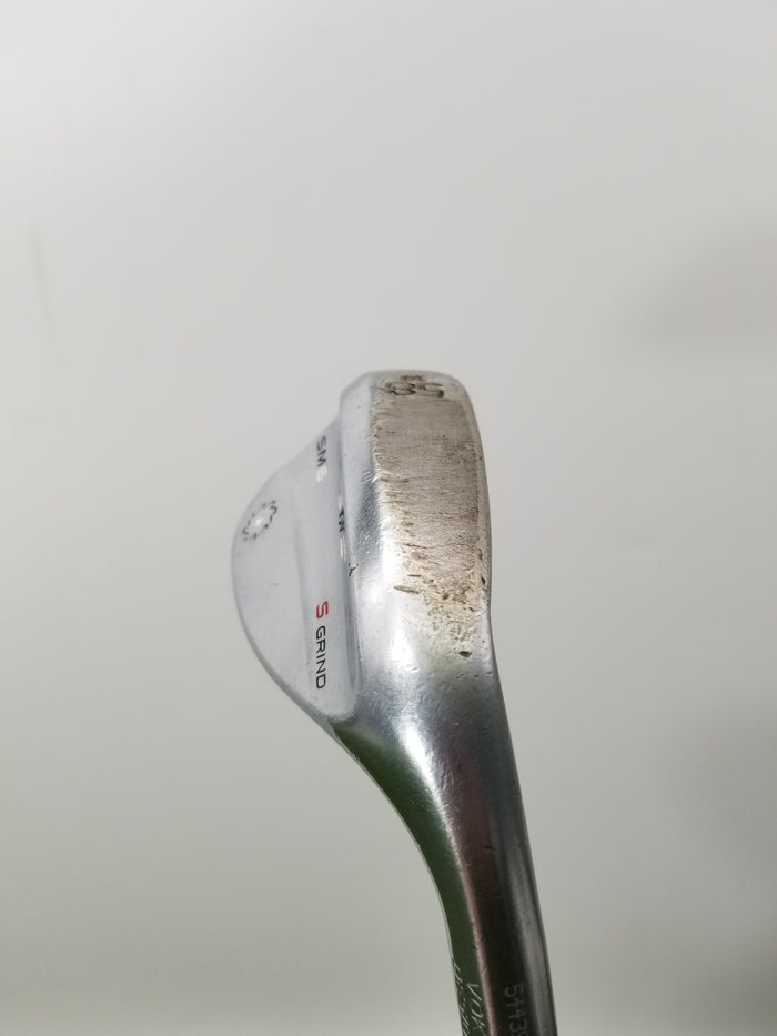 2016 TITLEIST VOKEY SM6 CHROME WEDGE 58*/10 EXTRA STIFF DYNAMIC GOLD 34.5" GOOD