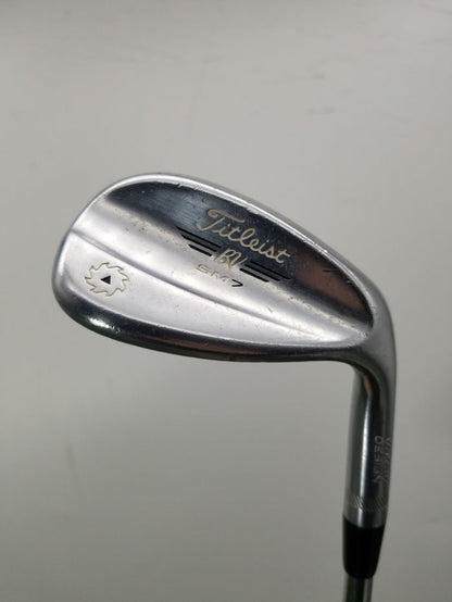 2018 TITLEIST VOKEY SM7 CHROME WEDGE 58/14K WEDGE FLEX VOKEY STOCK 34.5" GOOD