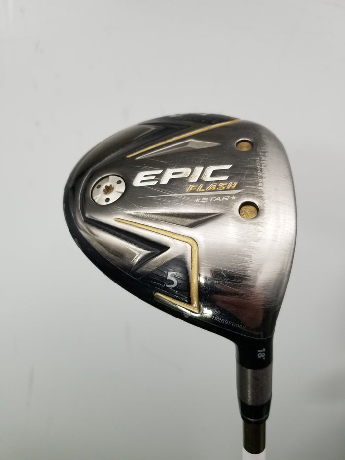 2019 CALLAWAY EPIC FLASH STAR 5 WOOD 18* LADIES UST MAMIYA ATTAS 40 FAIR