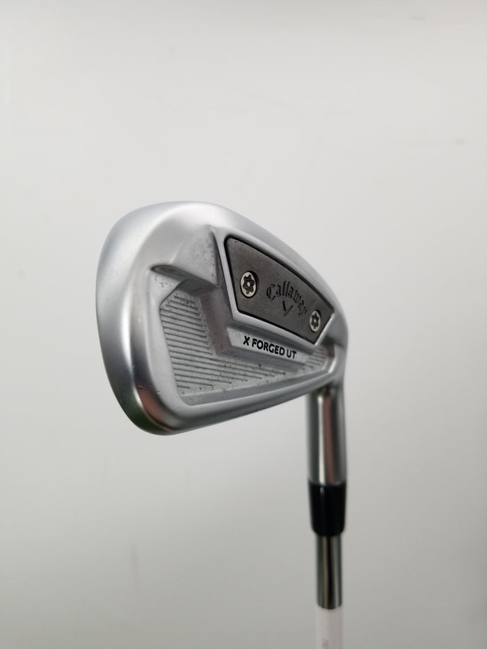2021 CALLAWAY X FORGED CF21 UTILITY HYBRID 24* STIFF PROJECT X LZ 38" VERYGOOD