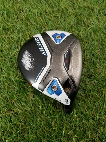 2023 COBRA AEROJET LS 3 WOOD 14.5* CLUBHEAD ONLY +HC FAIR