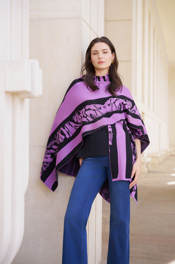 2026 Hope Wrap, Sunset Purple/Black | Ming Wang