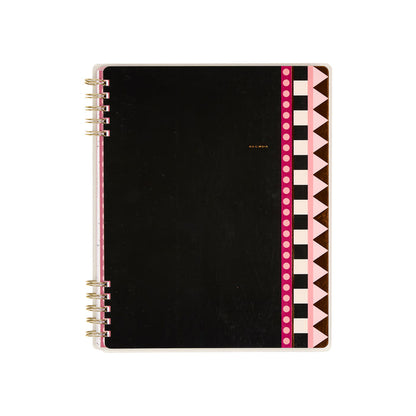 2026–2027 Horizon Lines Customizable Spiral Planner - Big Dashboard Layout - 12 Months