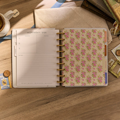 2026–2027 SPECIALTY French Papers Customizable Planner - Classic Horizontal Layout - 12 Months