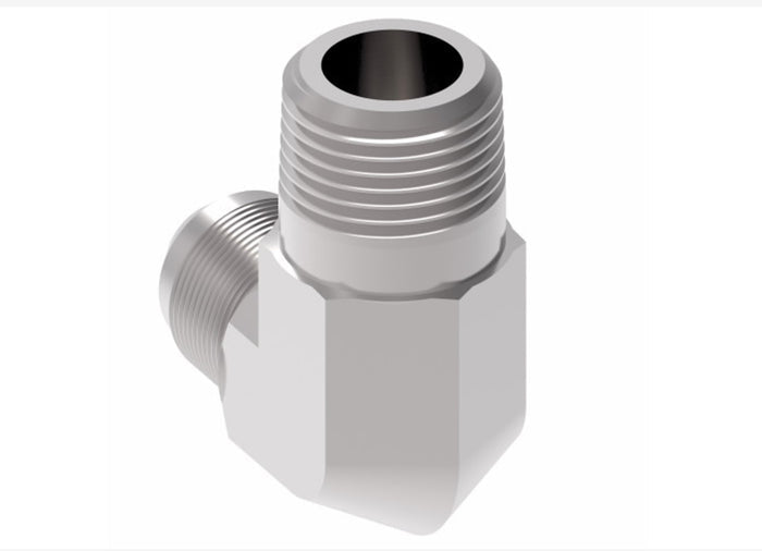 3/8" PIPE x 3/8" JIC ELBOW - Roll Off Truck, Roll Off Trailer, Dump & Lugger Truck Parts