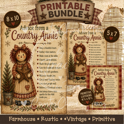 Advice from a Country Annie - Printable Bundle