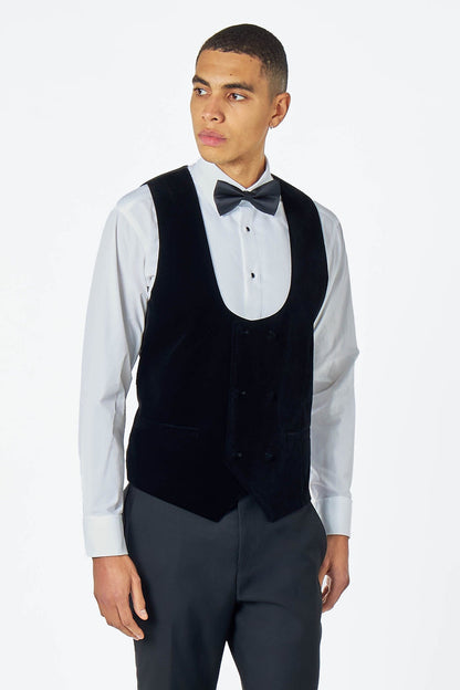 ARCHIE – White3 Piece Tuxedo Suit Damask Jacquard Print
