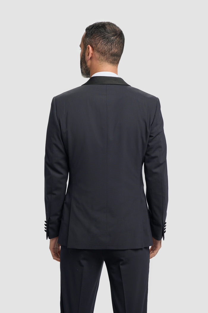 Cavani Aspen Men’s Wedding Navy 2 Piece Tuxedo Suit