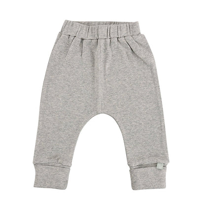 basics pants | heather