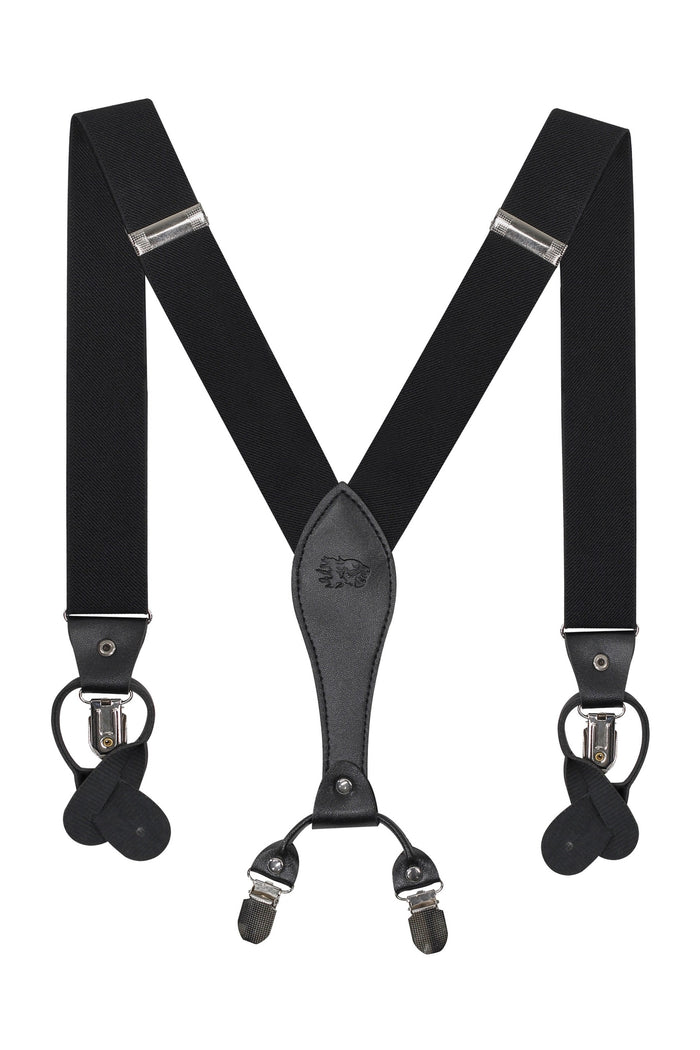 BLACK ADJUSTABLE CLIP ON BRACES