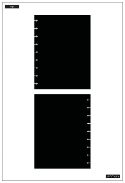 Black Pages Classic Notebook