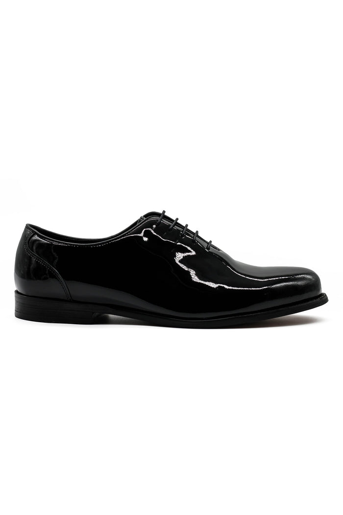 Black Patent Leather Whole cut Dress Shoes