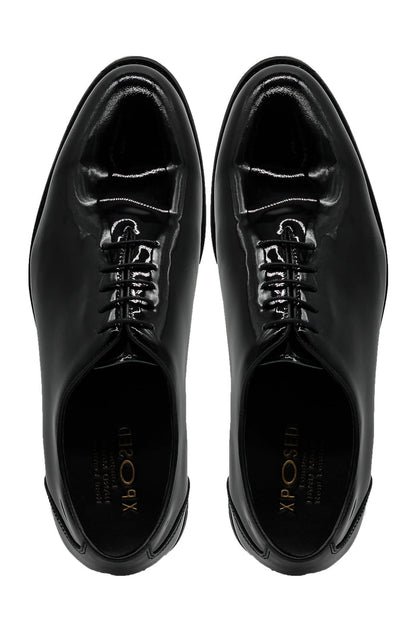 Black Patent Leather Whole cut Dress Shoes