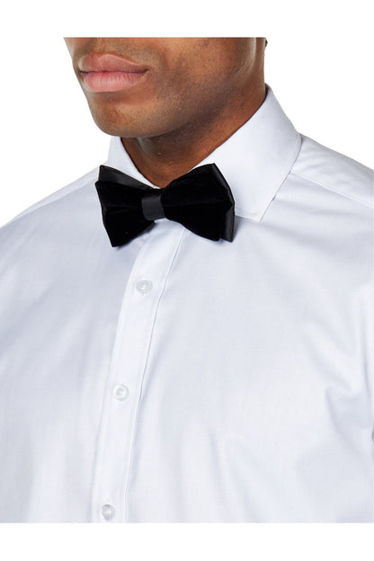BLACK SATIN VELVET BOW TIE SET