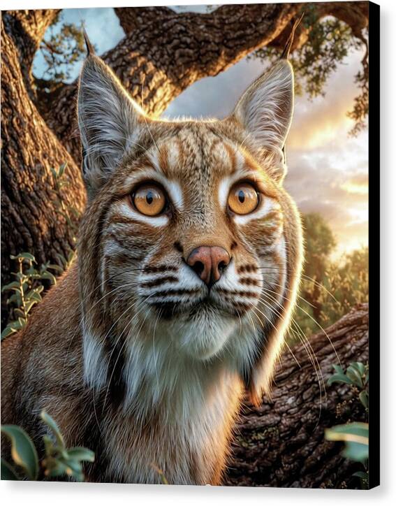 Bobcat - Canvas Print