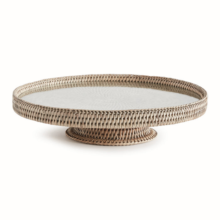 BURMA RATTAN SERVING STAND