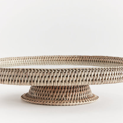 BURMA RATTAN SERVING STAND