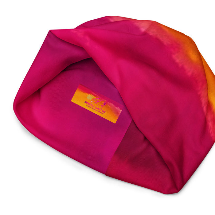Burst of Pink Beanie