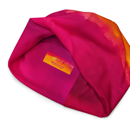 Burst of Pink Beanie