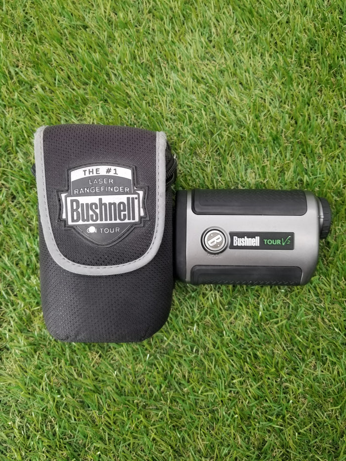 BUSHNELL PRO V2 ULTRA COMPACT 300+ YARD RANGEFINDER 5X MAGNIFICATION +CASE