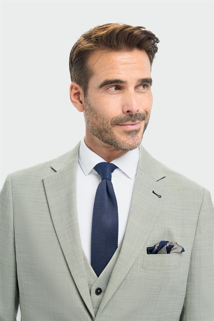Camden – Men’s Tailored Blazer in Sage Green