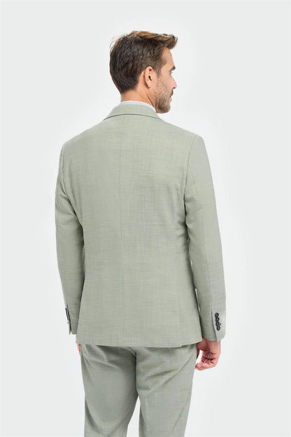 Camden – Men’s Tailored Blazer in Sage Green